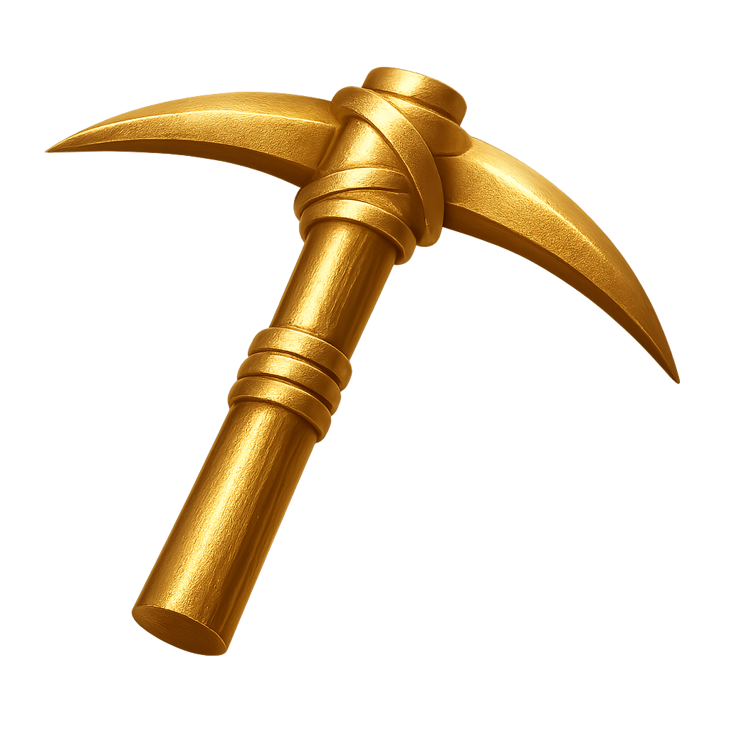 Gold Pickaxe